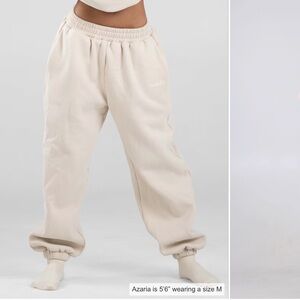Women's Cream Pajama Pants
